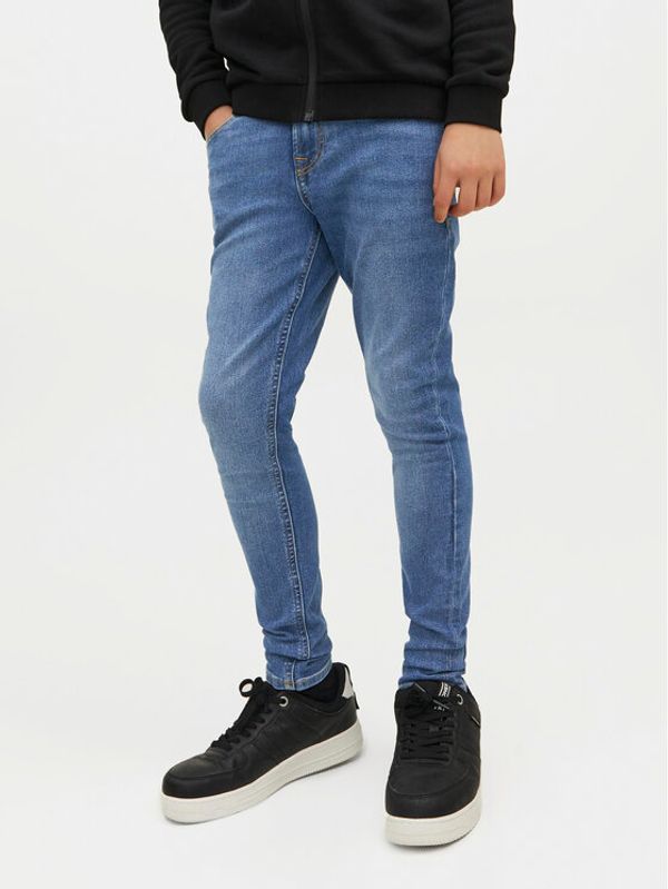 Jack&Jones Junior Jack&Jones Junior Jeans hlače Liam 12237497 Modra Skinny Fit