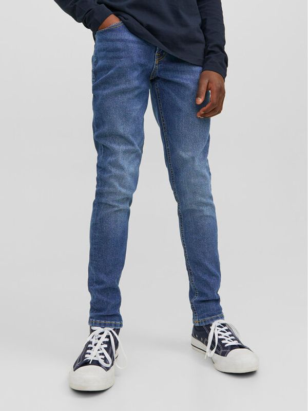 Jack&Jones Junior Jack&Jones Junior Jeans hlače Liam 12242680 Modra Skinny Fit