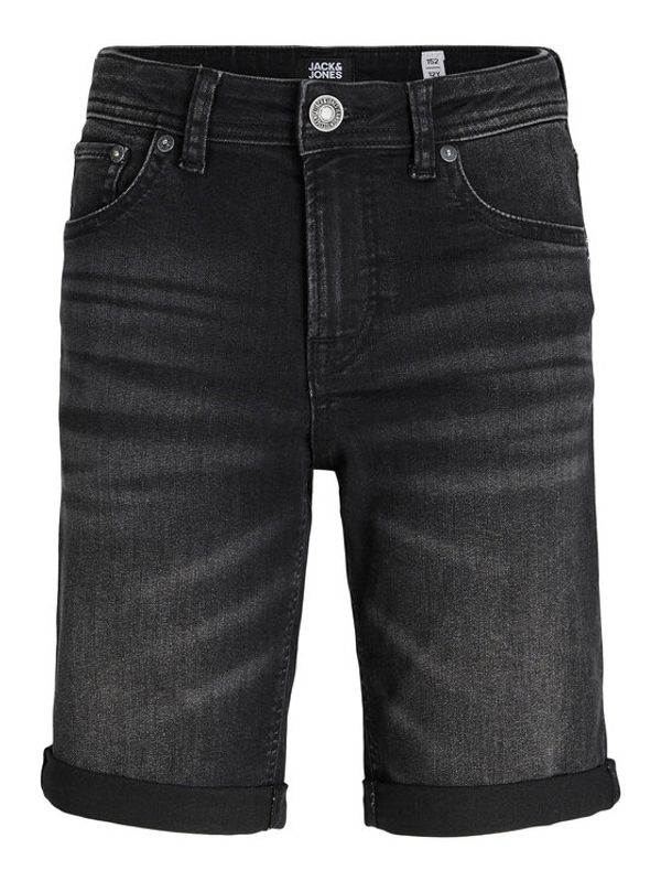Jack&Jones Junior Jack&Jones Junior Jeans kratke hlače 12230494 Črna Regular Fit