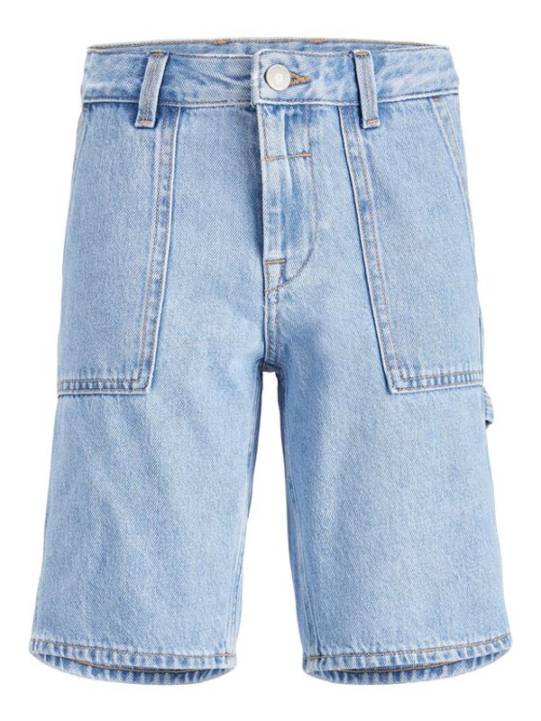 Jack&Jones Junior Jack&Jones Junior Jeans kratke hlače 12236520 Svetlo modra Loose Fit