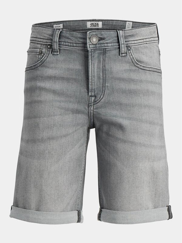 Jack&Jones Junior Jack&Jones Junior Jeans kratke hlače Rick 12249173 Siva Regular Fit