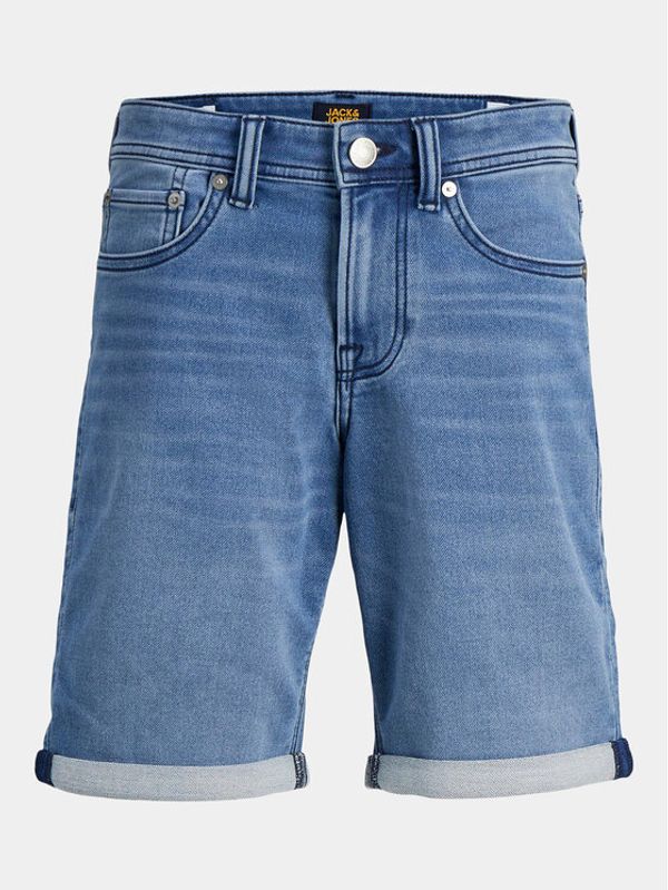 Jack&Jones Junior Jack&Jones Junior Jeans kratke hlače Rick 12249174 Modra Regular Fit