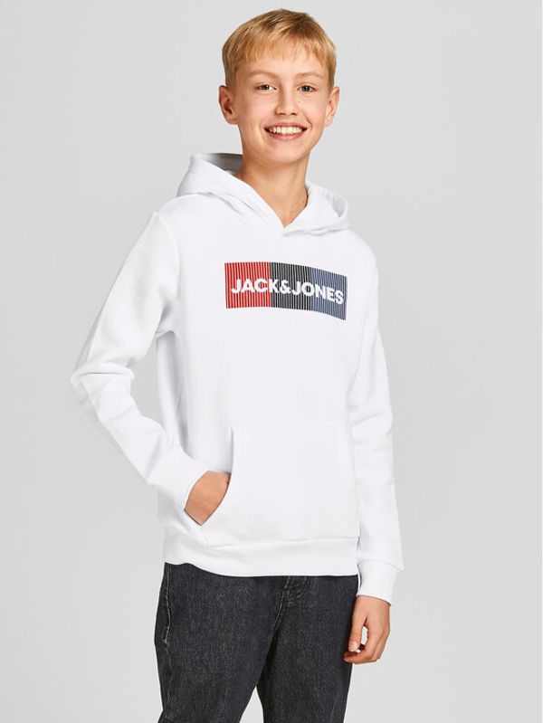 Jack&Jones Junior Jack&Jones Junior Jopa Corp Logo 12152841 Bela Regular Fit