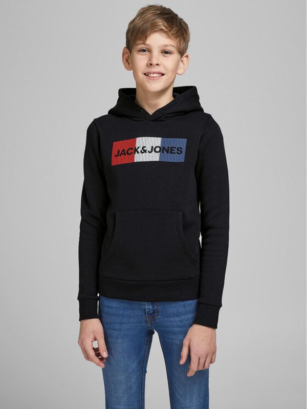 Jack&Jones Junior Jack&Jones Junior Jopa Corp Logo 12152841 Črna Regular Fit