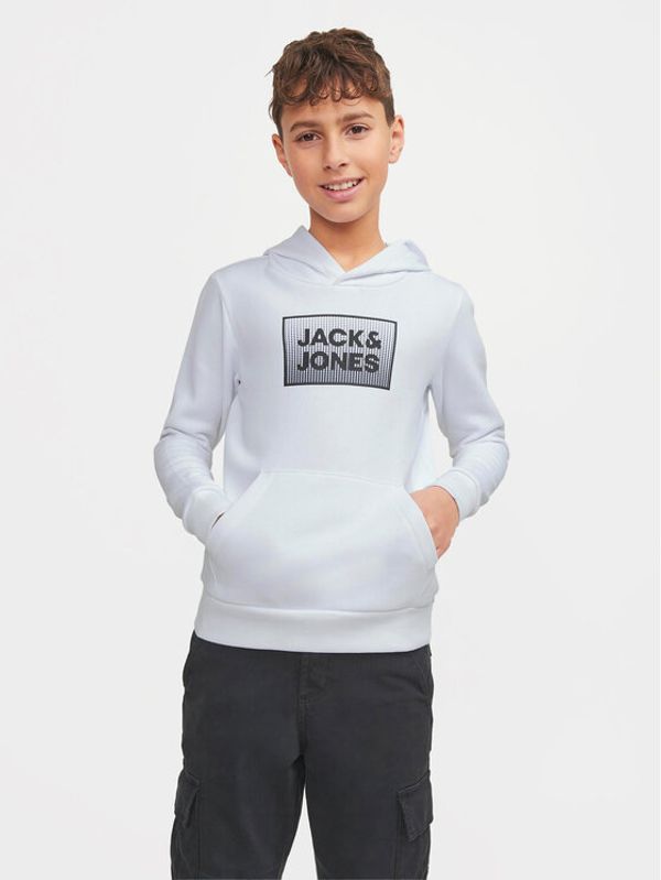 Jack&Jones Junior Jack&Jones Junior Jopa Steel 12249653 Bela Regular Fit