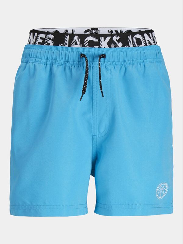 Jack&Jones Junior Jack&Jones Junior Kopalne hlače Fiji 12228535 Modra Regular Fit