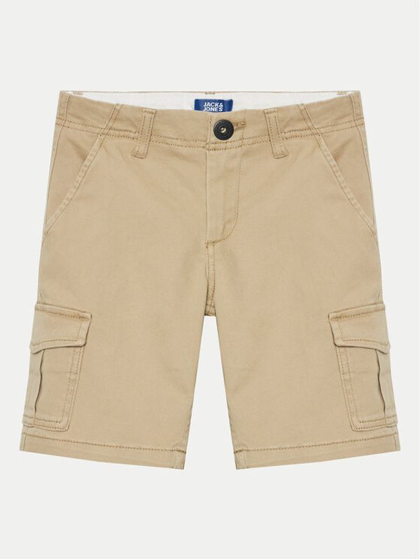 Jack&Jones Junior Jack&Jones Junior Kratke hlače iz tkanine 12182856 Bež Cargo Fit