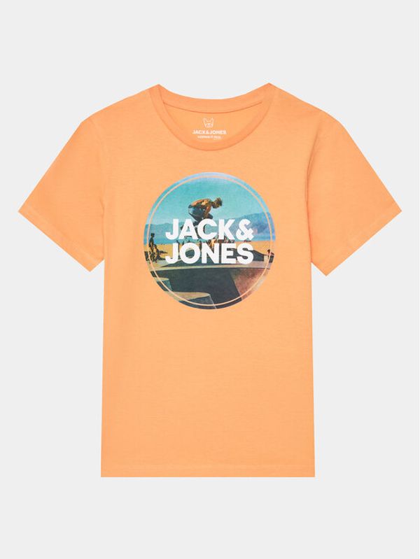Jack&Jones Junior Jack&Jones Junior Majica 12224223 Oranžna Regular Fit