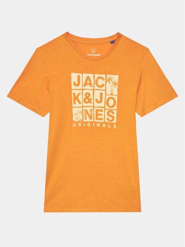 Jack&Jones Junior Jack&Jones Junior Majica 12239435 Oranžna Standard Fit