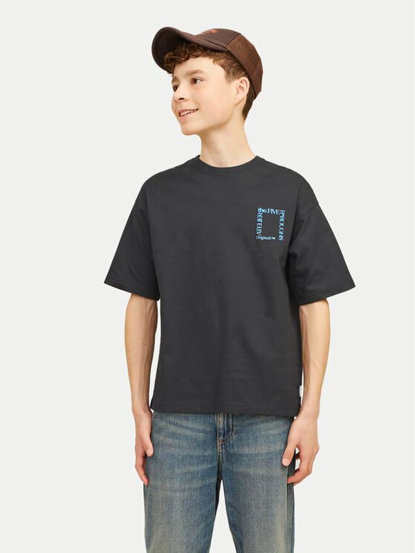 Jack&Jones Junior Jack&Jones Junior Majica Brooklyn Graphic 12263183 Črna Relaxed Fit