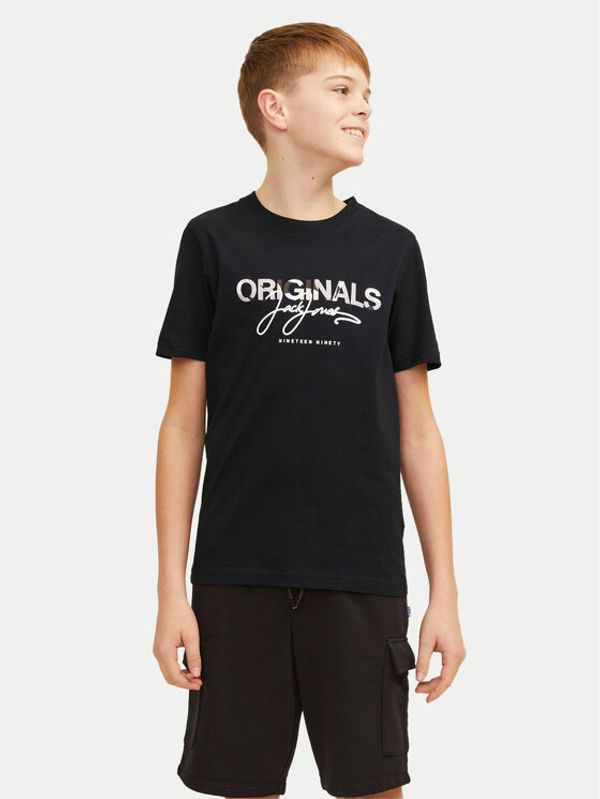 Jack&Jones Junior Jack&Jones Junior Majica Joraruba 12257133 Črna Standard Fit