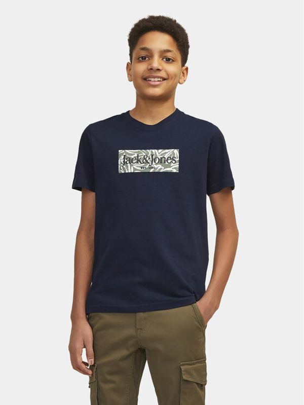 Jack&Jones Junior Jack&Jones Junior Majica Lafayette 12253973 Mornarsko modra Standard Fit