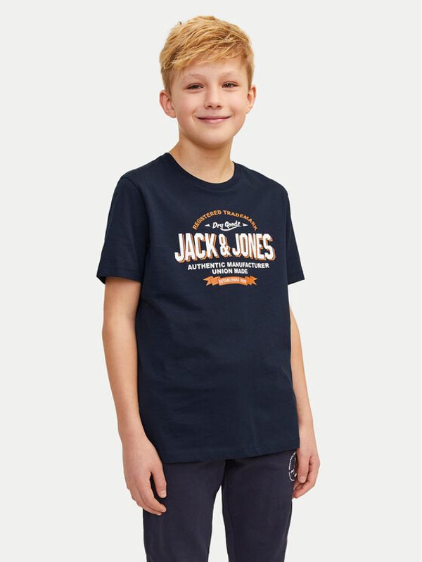 Jack&Jones Junior Jack&Jones Junior Majica Logo 12258877 Mornarsko modra Regular Fit