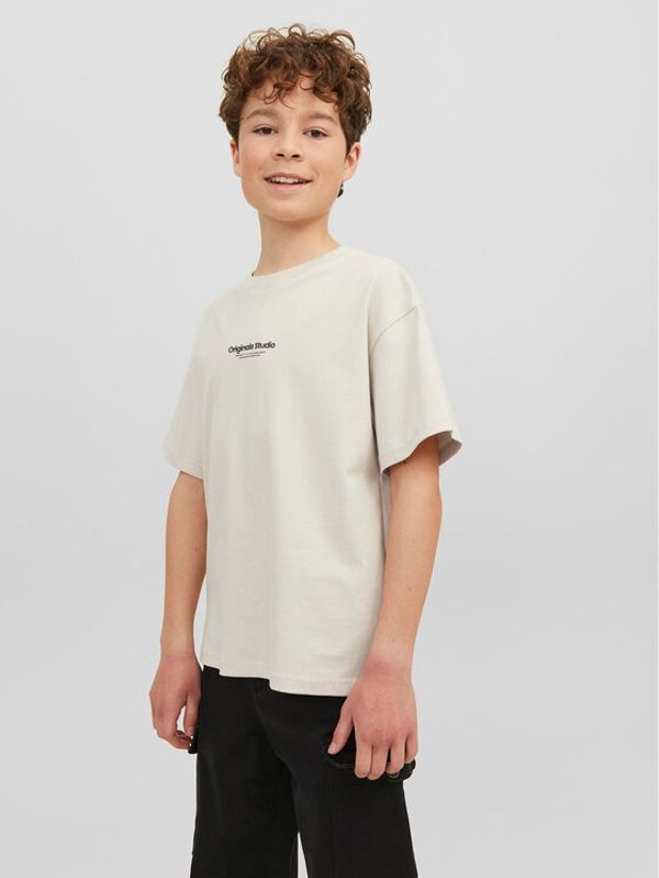 Jack&Jones Junior Jack&Jones Junior Majica Vesterbro 12242827 Bež Loose Fit