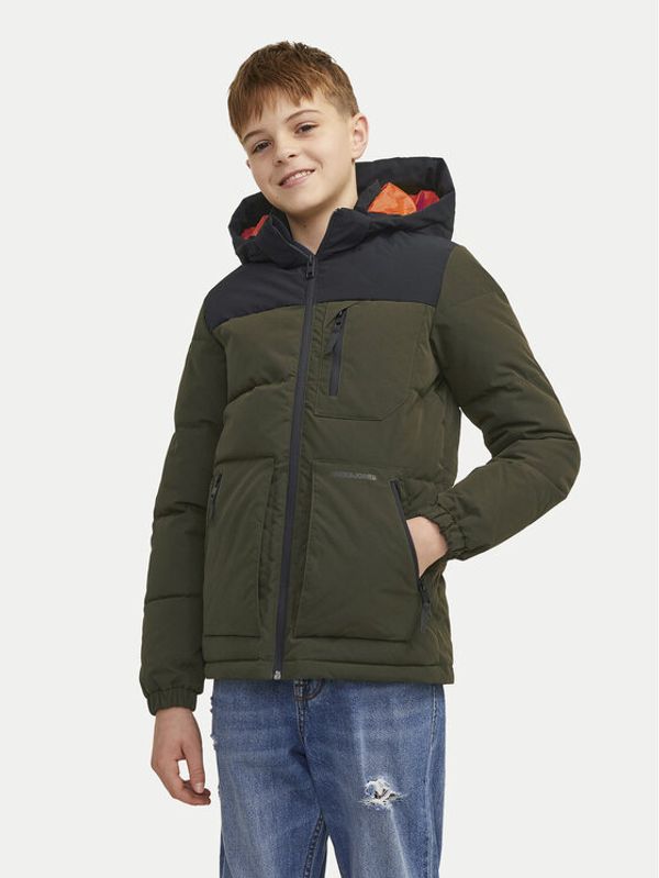 Jack&Jones Junior Jack&Jones Junior Puhovka Otto 12258547 Zelena Regular Fit