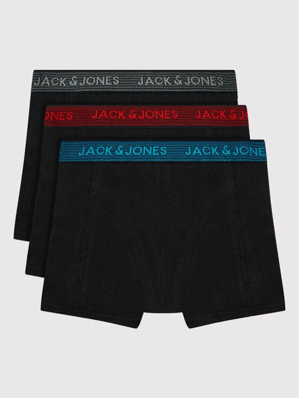 Jack&Jones Junior Jack&Jones Junior Set 3 parov boksaric Waistband 12203513 Črna