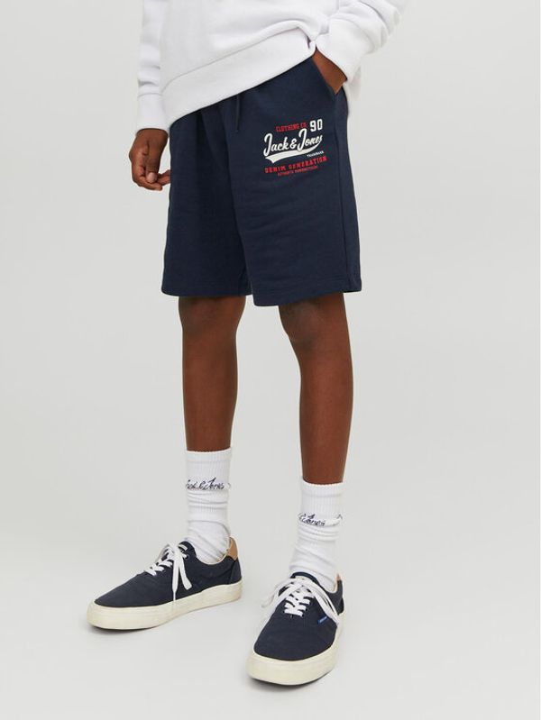 Jack&Jones Junior Jack&Jones Junior Športne kratke hlače 12224517 Mornarsko modra Skinny Fit