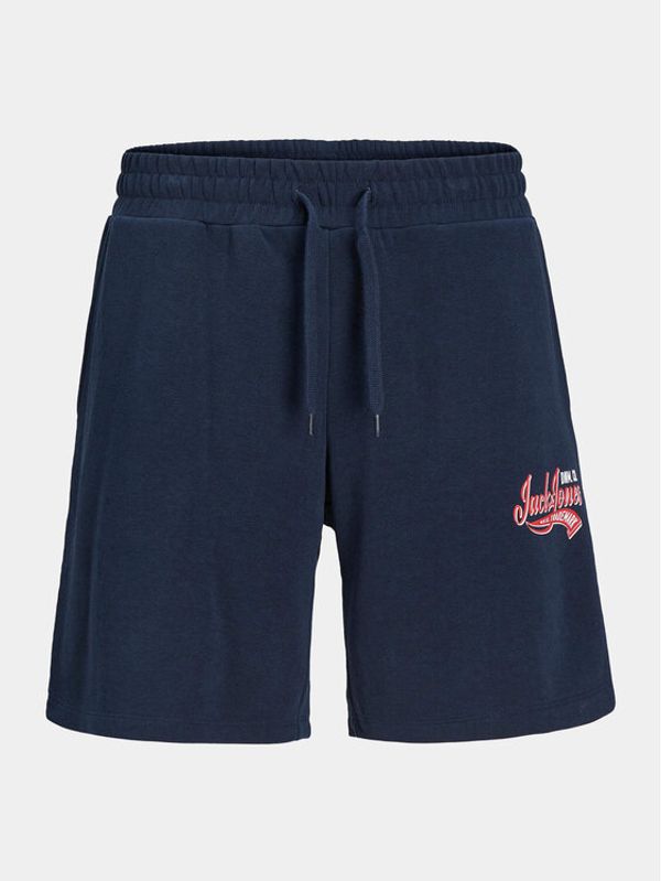 Jack&Jones Junior Jack&Jones Junior Športne kratke hlače Logo 12257300 Mornarsko modra Slim Fit