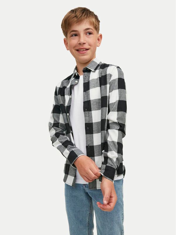 Jack&Jones Junior Jack&Jones Junior Srajca Gingham 12183050 Siva Regular Fit