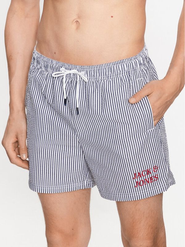 Jack&Jones Jack&Jones Kopalne hlače Fiji 12230406 Mornarsko modra Loose Fit