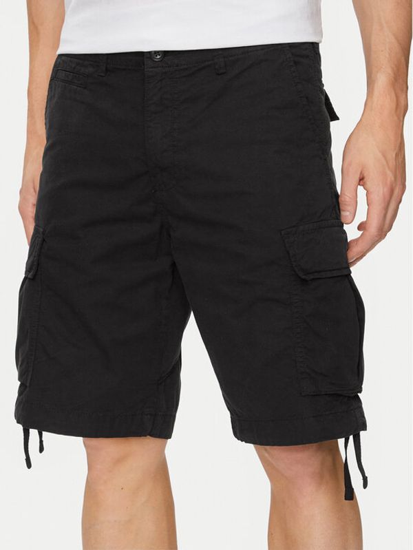 Jack&Jones Jack&Jones Kratke hlače iz tkanine Cole 12253122 Črna Loose Fit