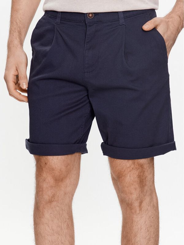 Jack&Jones Jack&Jones Kratke hlače iz tkanine Rico 12215513 Mornarsko modra Regular Fit