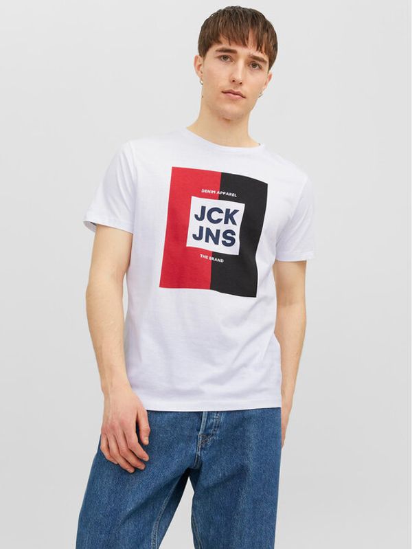 Jack&Jones Jack&Jones Majica 12235179 Bela Regular Fit