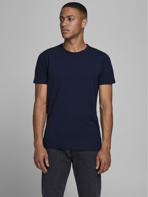 Jack&Jones Jack&Jones Majica Basic 12058529 Mornarsko modra Stretch Fit