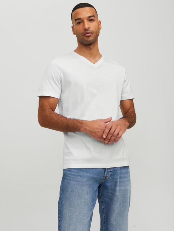 Jack&Jones Jack&Jones Majica Basic 12156102 Bela Standard Fit