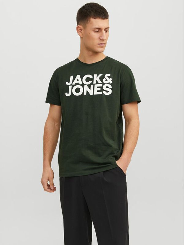 Jack&Jones Jack&Jones Majica Corp 12151955 Zelena Standard Fit