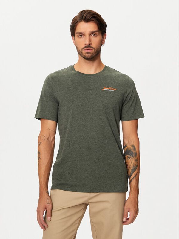 Jack&Jones Jack&Jones Majica Erik 12257603 Zelena Relaxed Fit