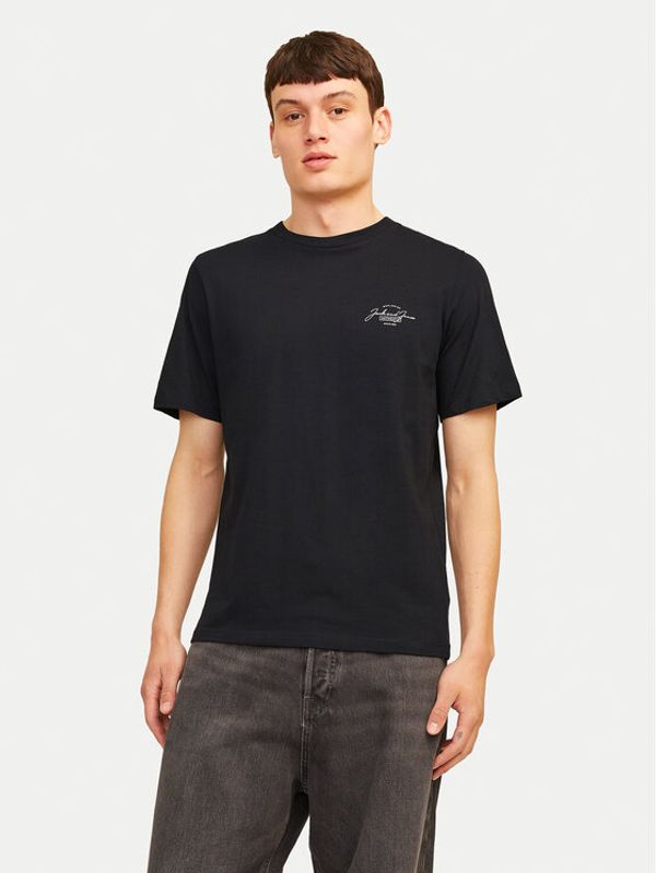 Jack&Jones Jack&Jones Majica Erris 12256799 Črna Standard Fit