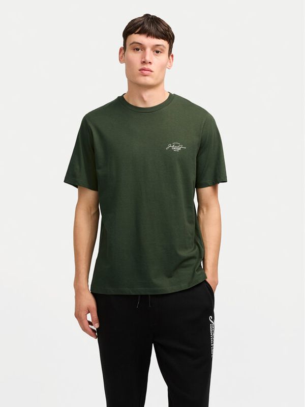 Jack&Jones Jack&Jones Majica Erris 12256799 Zelena Standard Fit