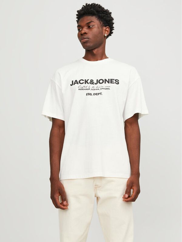 Jack&Jones Jack&Jones Majica Gale 12247782 Bela Relaxed Fit