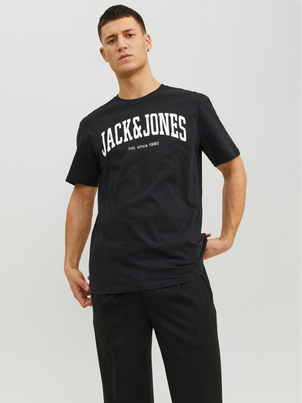 Jack&Jones Jack&Jones Majica Josh 12236514 Črna Relaxed Fit