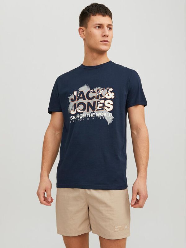 Jack&Jones Jack&Jones Majica Marina 12233600 Mornarsko modra Standard Fit