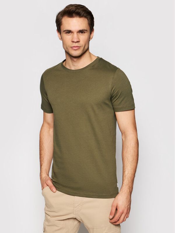 Jack&Jones Jack&Jones Majica Orrganic Basic 12156101 Zelena Slim Fit