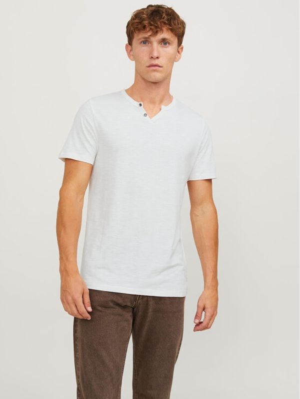 Jack&Jones Jack&Jones Majica Split 12164972 Bela Standard Fit