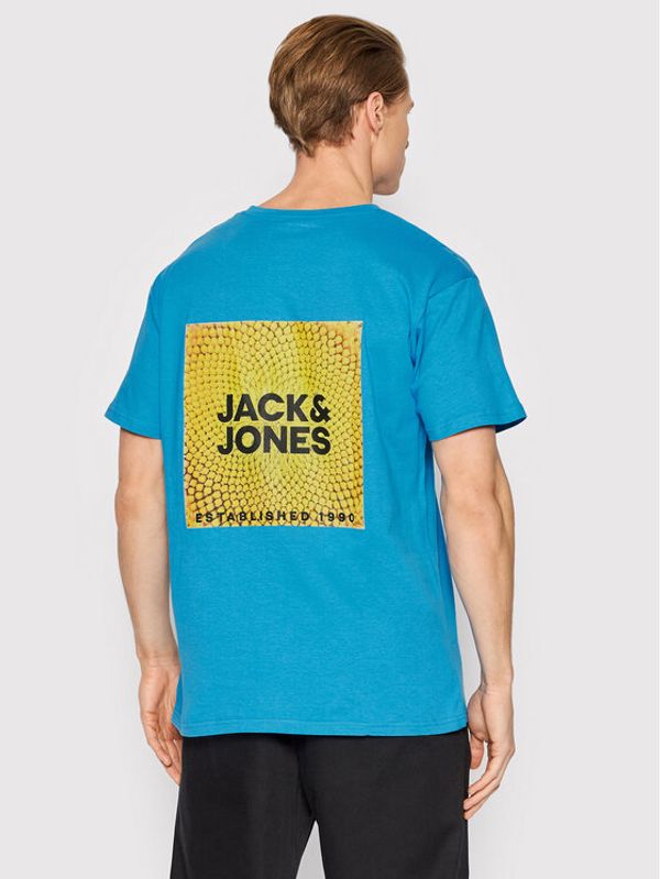 Jack&Jones Jack&Jones Majica You 12213077 Modra Regular Fit