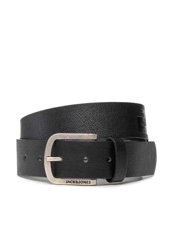 Jack&Jones Jack&Jones Moški pas Jacharry Belt Noos 12120697 Črna