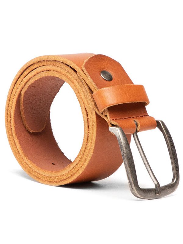 Jack&Jones Jack&Jones Moški pas Jackpaul Leather Belt 12111286 Rjava