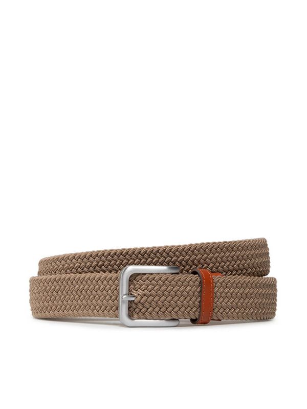 Jack&Jones Jack&Jones Moški pas Jacspring Woven Belt Noos12118114 Bež