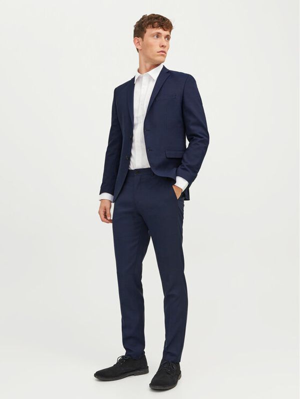 Jack&Jones Jack&Jones Obleka Solaris 12148166 Mornarsko modra Super Slim Fit