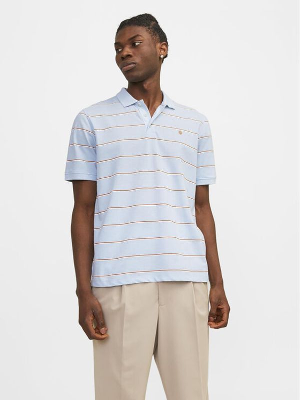 Jack&Jones Jack&Jones Polo majica Bluwin 12170931 Modra Regular Fit