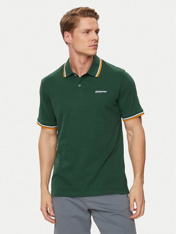 Jack&Jones Jack&Jones Polo majica Campa 12250736 Zelena Standard Fit