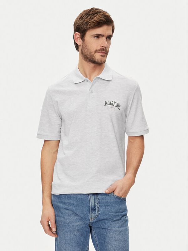 Jack&Jones Jack&Jones Polo majica Josh 12247387 Bela Standard Fit