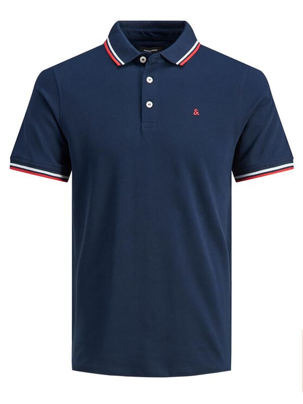 Jack&Jones Jack&Jones Polo majica Paulos 12136668 Mornarsko modra Slim Fit