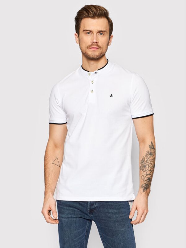 Jack&Jones Jack&Jones Polo majica Paulos 12199711 Bela Regular Fit