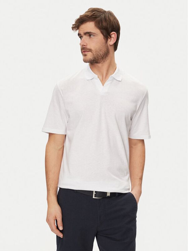 Jack&Jones Jack&Jones Polo majica Summer 12246712 Bela Regular Fit