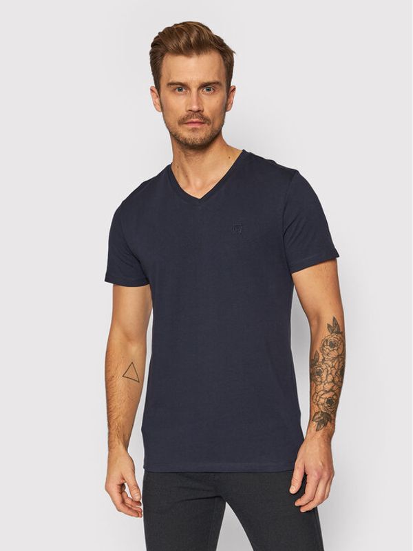 Jack&Jones PREMIUM Jack&Jones PREMIUM Majica Blafrontier 12197633 Mornarsko modra Regular Fit